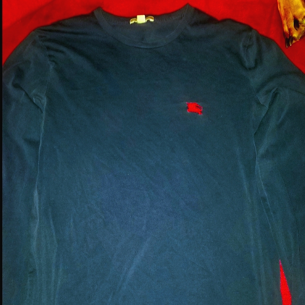 Burberry navy long sleeve